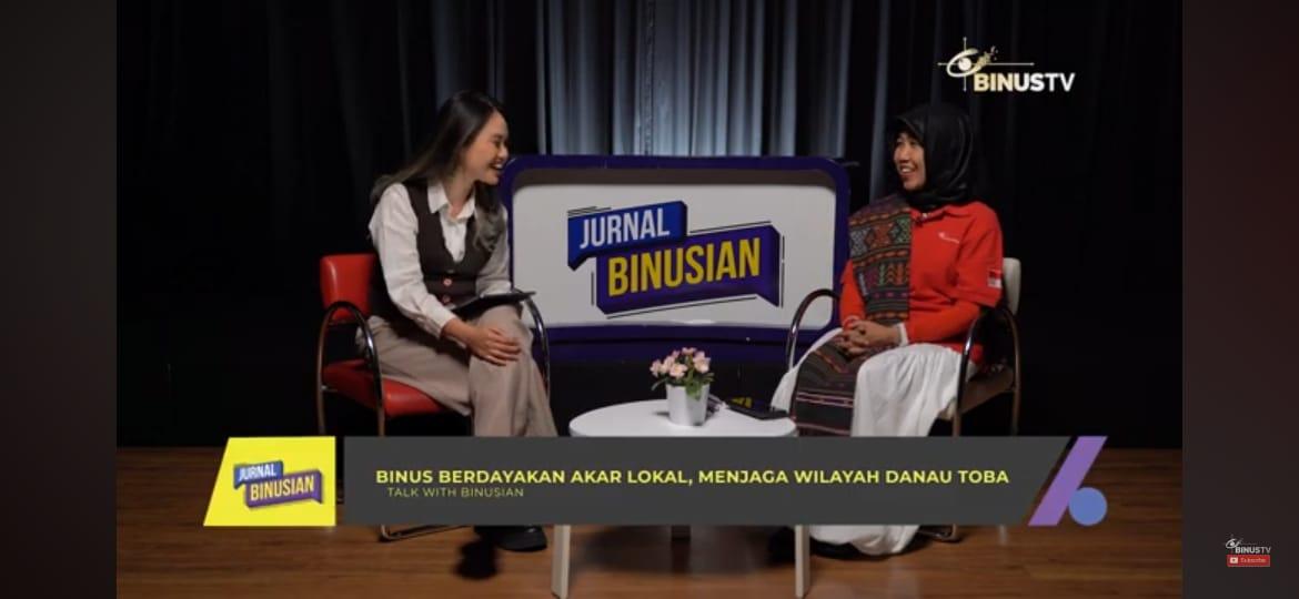 Binus Berdayakan Akar Lokal, Menjaga Kawasan Danau Toba Demi Generasi Mendatang